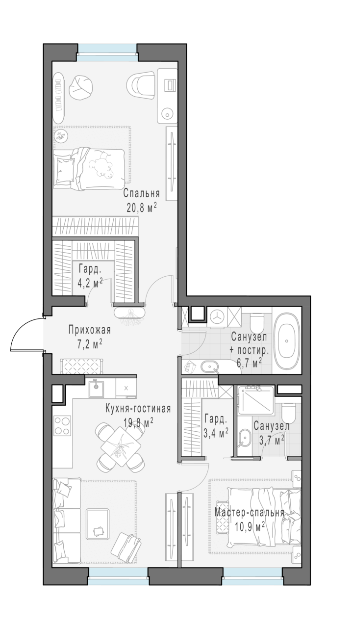 3 ккв (Евро)