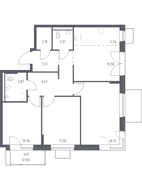 4 ккв (Евро)