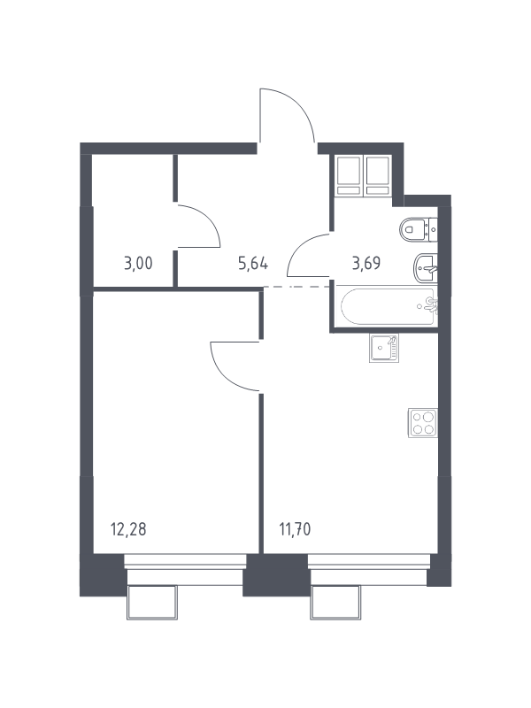 1 ккв 36,2 м²