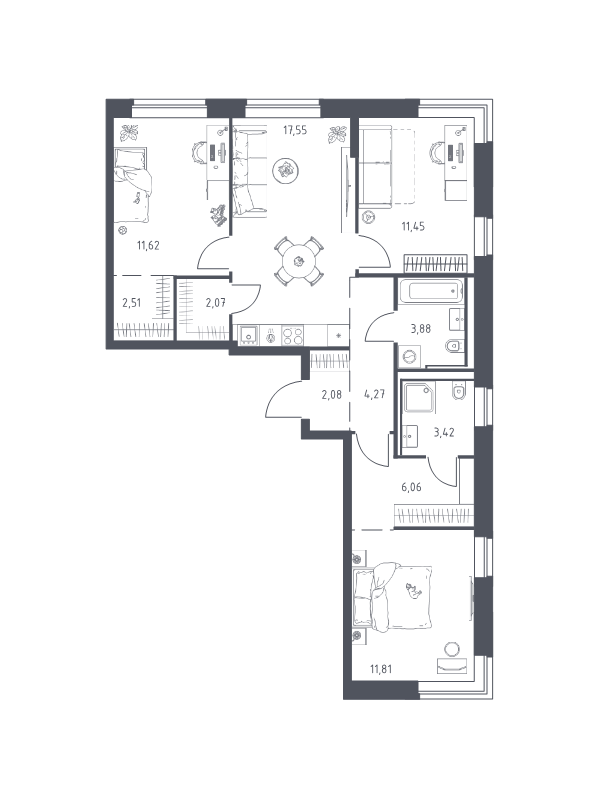 4 ккв (Евро)