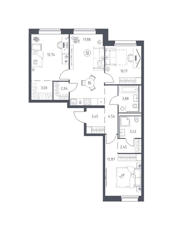 4 ккв (Евро)