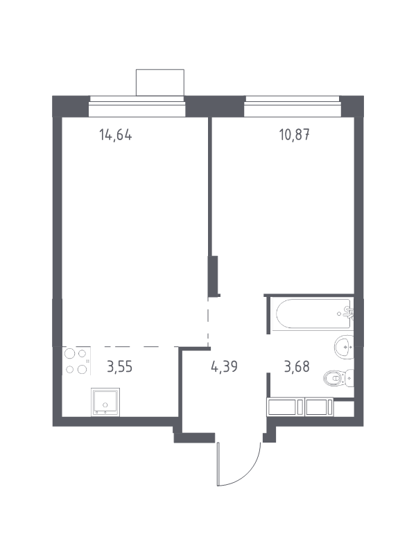 2 ккв (Евро) 36,1 м²