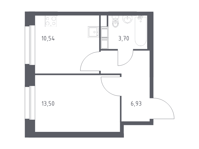 1 ккв 34,7 м²