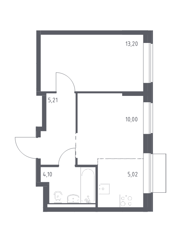2 ккв (Евро) 37,5 м²