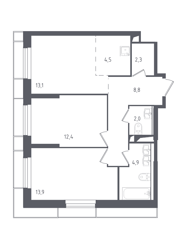 3 ккв (Евро)