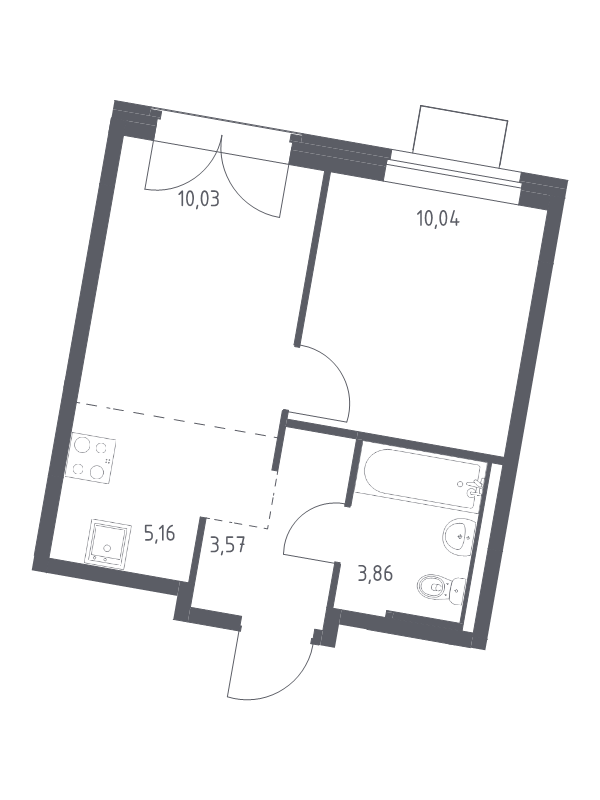 2 ккв (Евро) 32,7 м²