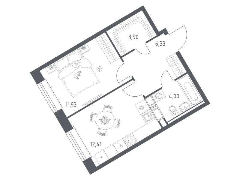 1 ккв 38,2 м²