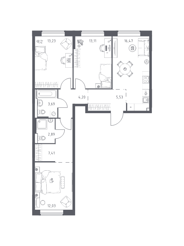 4 ккв (Евро)