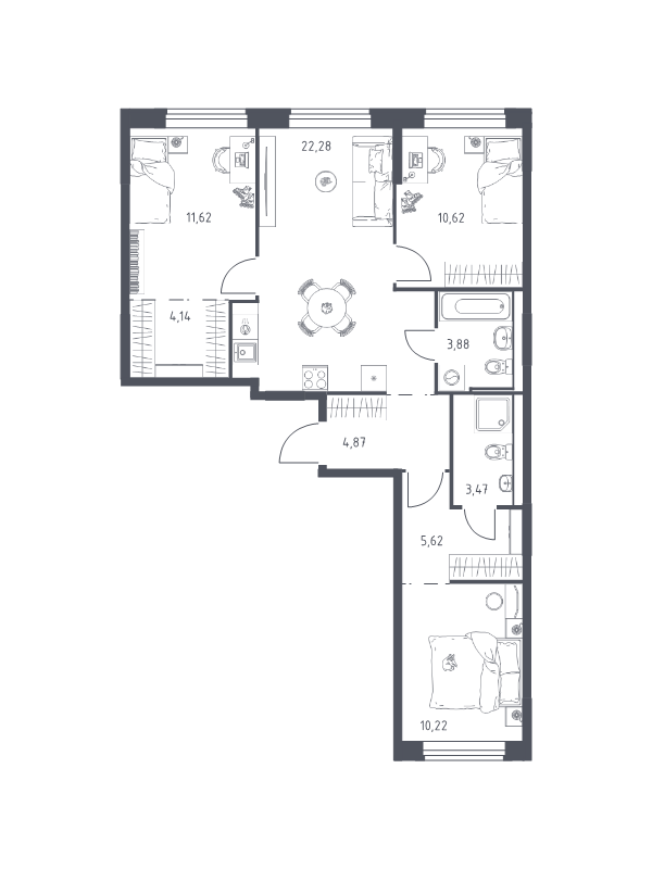 4 ккв (Евро)