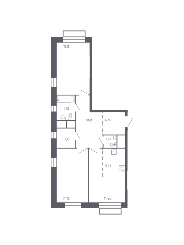 3 ккв (Евро)