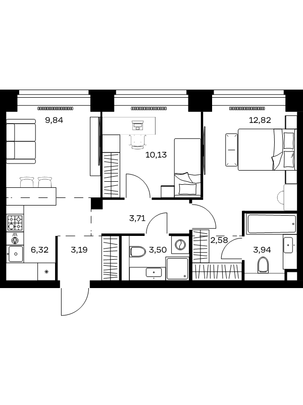 3 ккв (Евро)
