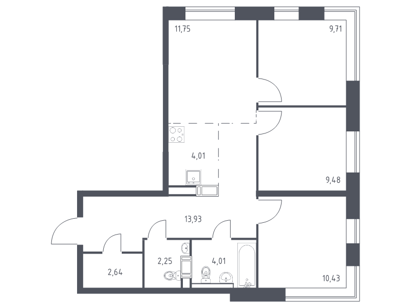 4 ккв (Евро)