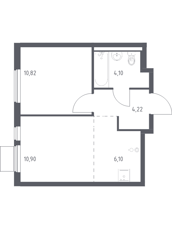 2 ккв (Евро) 36,1 м²