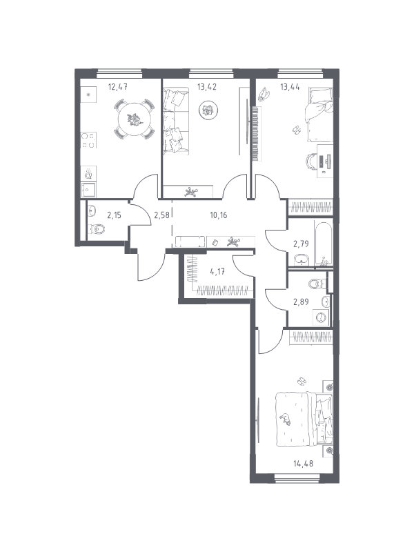 3 ккв
