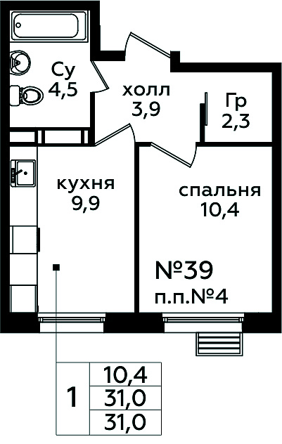 1 ккв