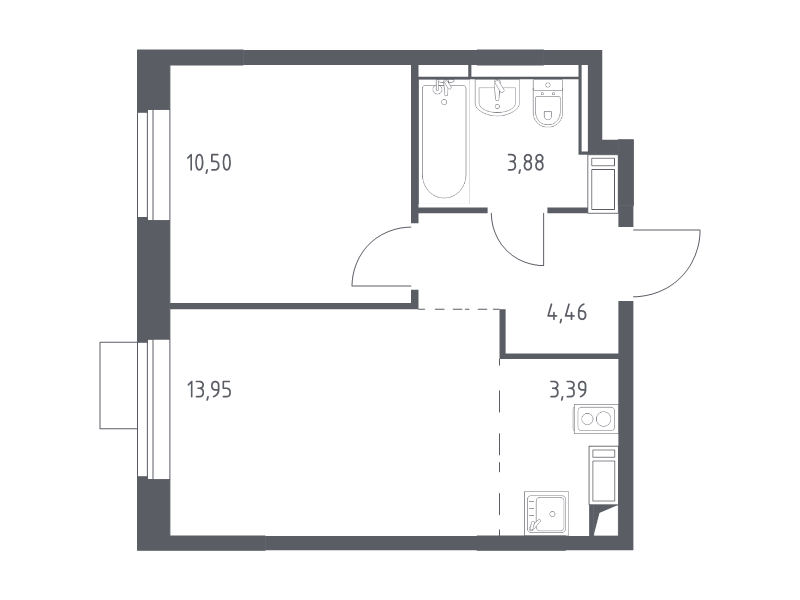 2 ккв (Евро) 36,2 м²