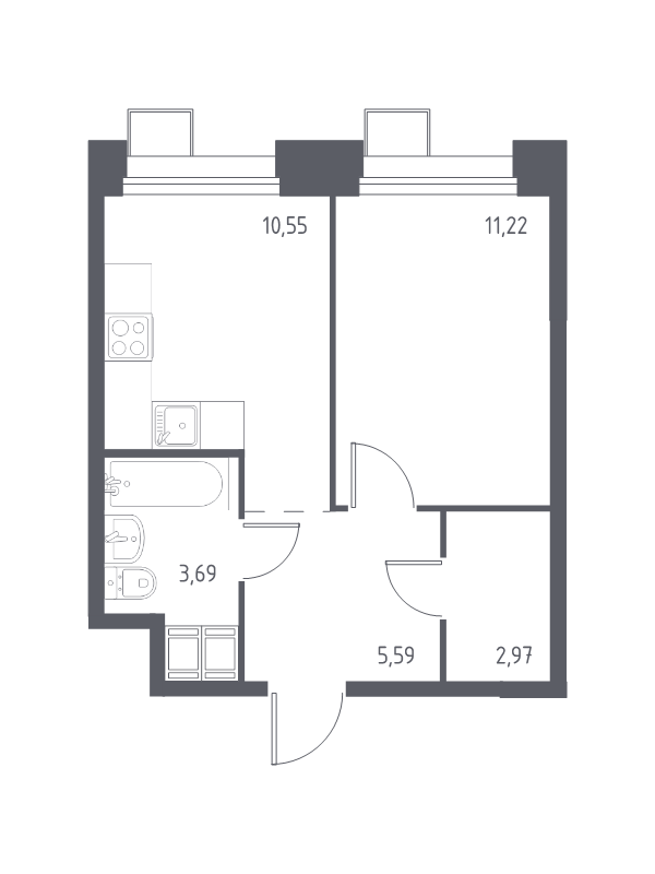 1 ккв