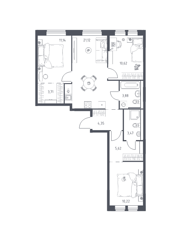 4 ккв (Евро)