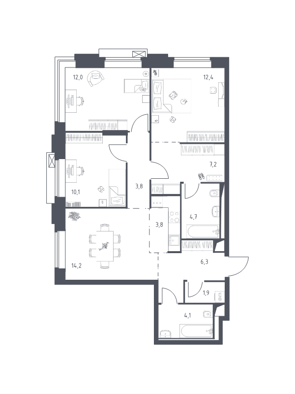 4 ккв (Евро)
