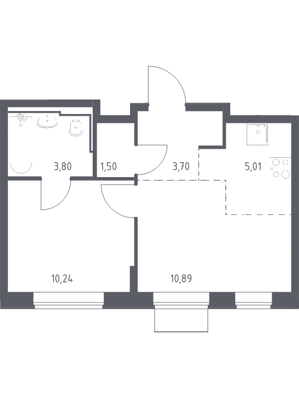 2 ккв (Евро) 35,1 м²