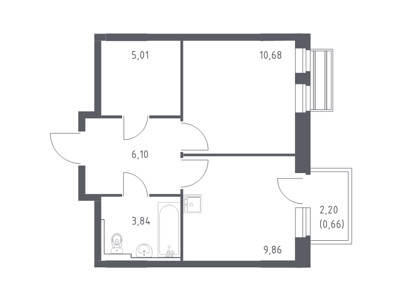 1 ккв 36,2 м²
