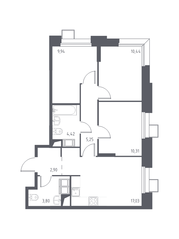 4 ккв (Евро)