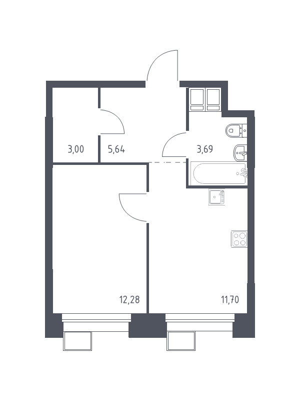 1 ккв 36,2 м²