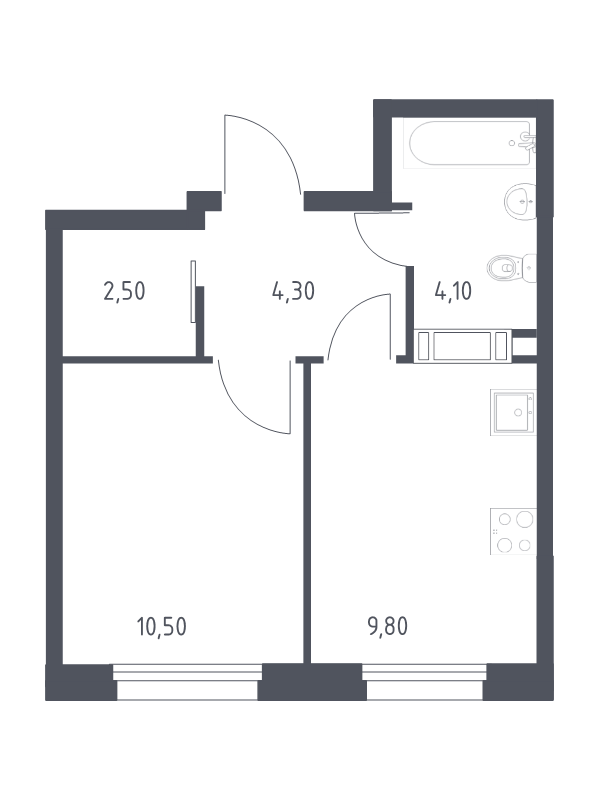 1 ккв 31,2 м²