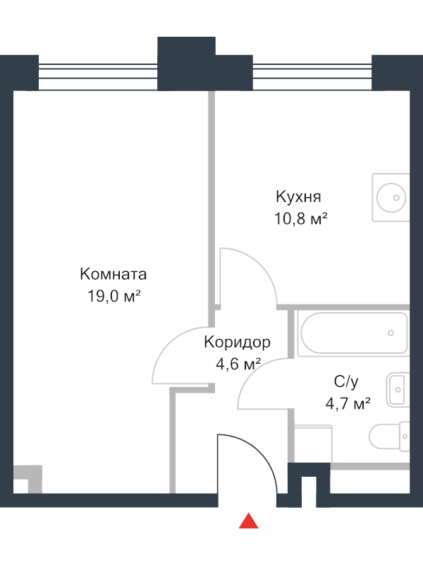 1 ккв 39 м²