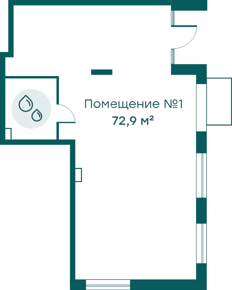 К. пом 73,9 м²