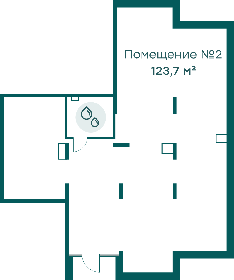 К. пом 123,9 м²