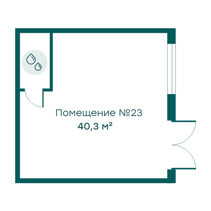 К. пом 40,3 м²