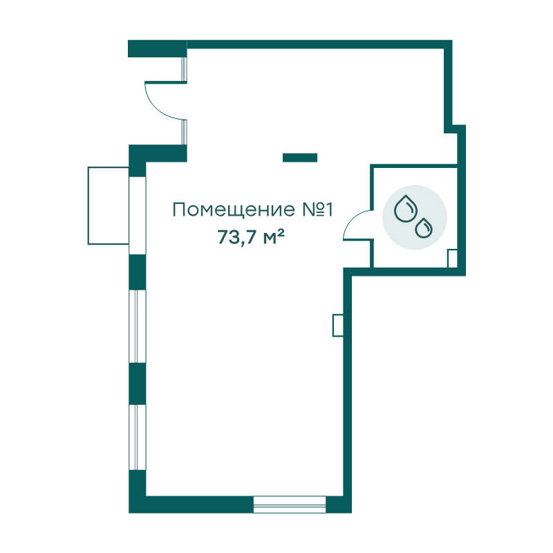 К. пом 73,7 м²