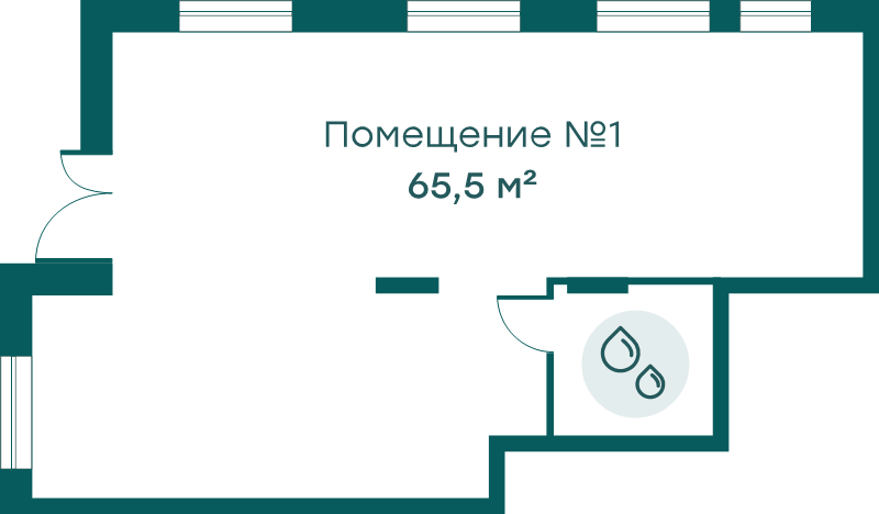 К. пом 65,5 м²