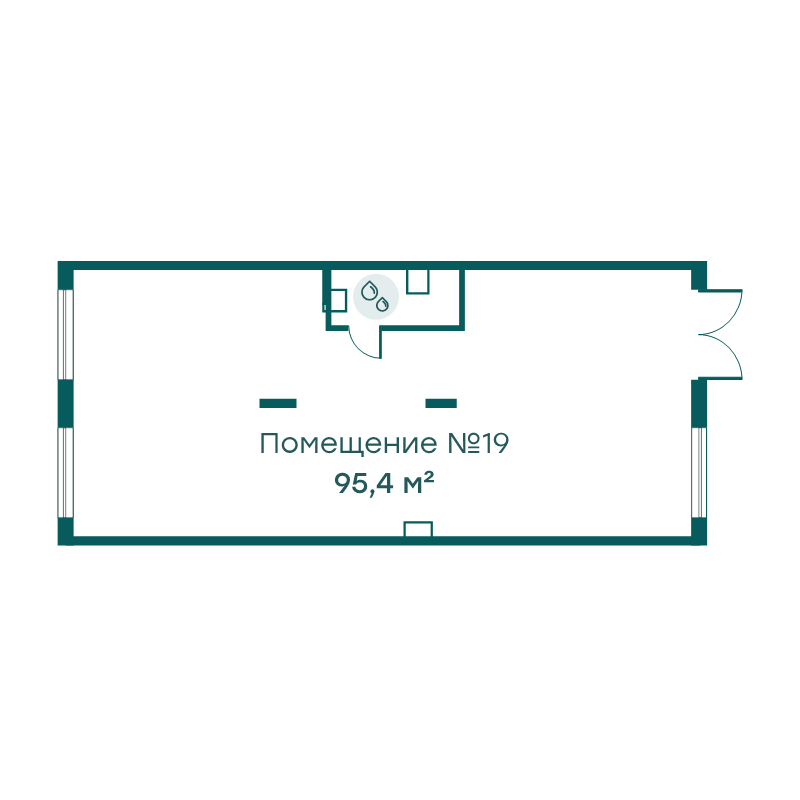 К. пом 95,4 м²