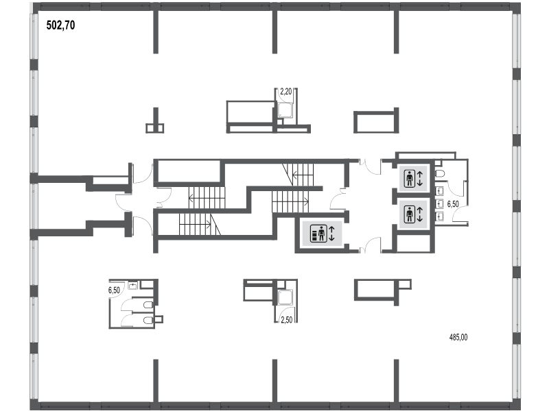 К. пом 502,7 м²