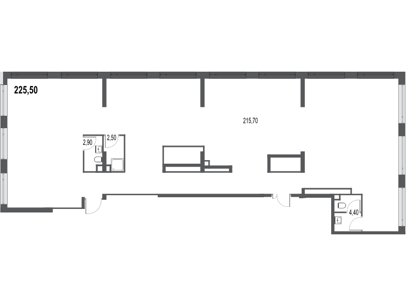 К. пом 225,5 м²