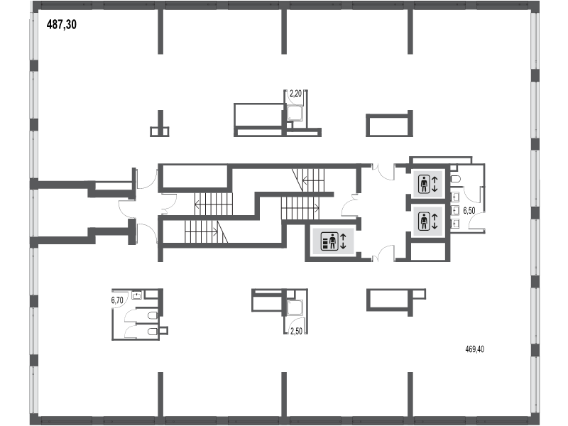 К. пом 487,3 м²