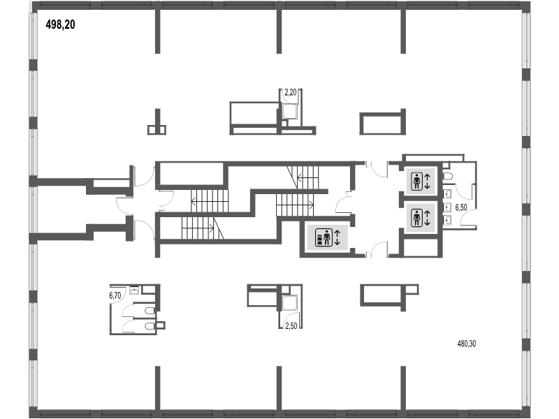 К. пом 498,2 м²