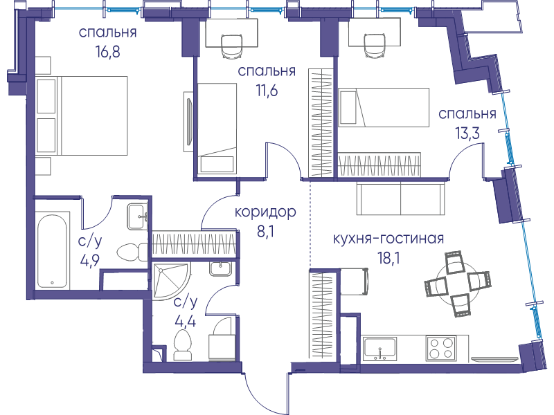 4 ккв (Евро)