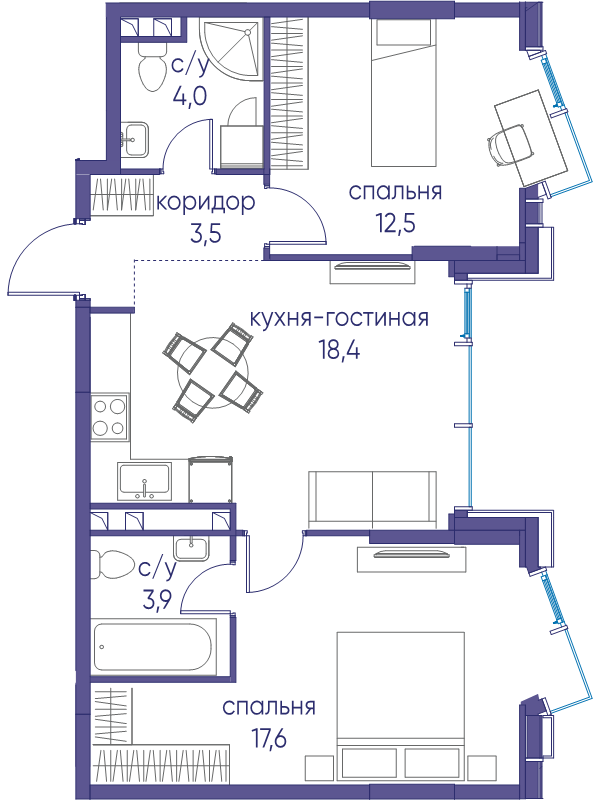 3 ккв (Евро)