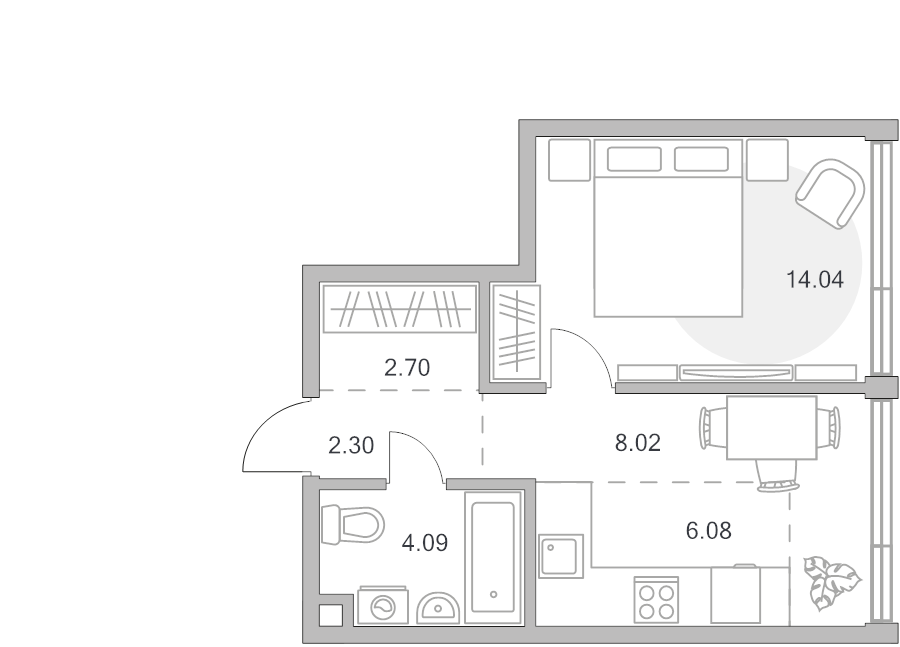1 ккв 37,2 м²