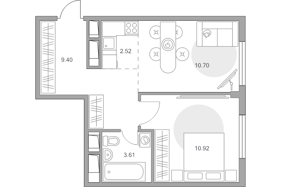 1 ккв 37,2 м²