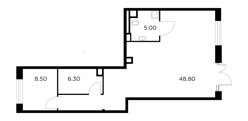 К. пом 68,4 м²