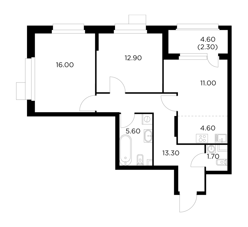 3 ккв (Евро)