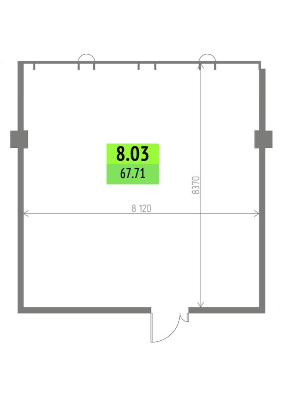 К. пом 67,7 м²