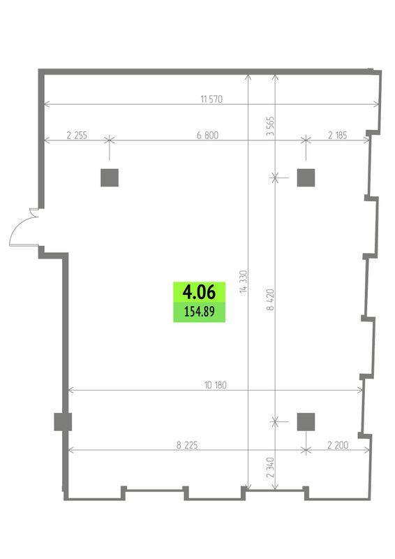 К. пом 154,9 м²