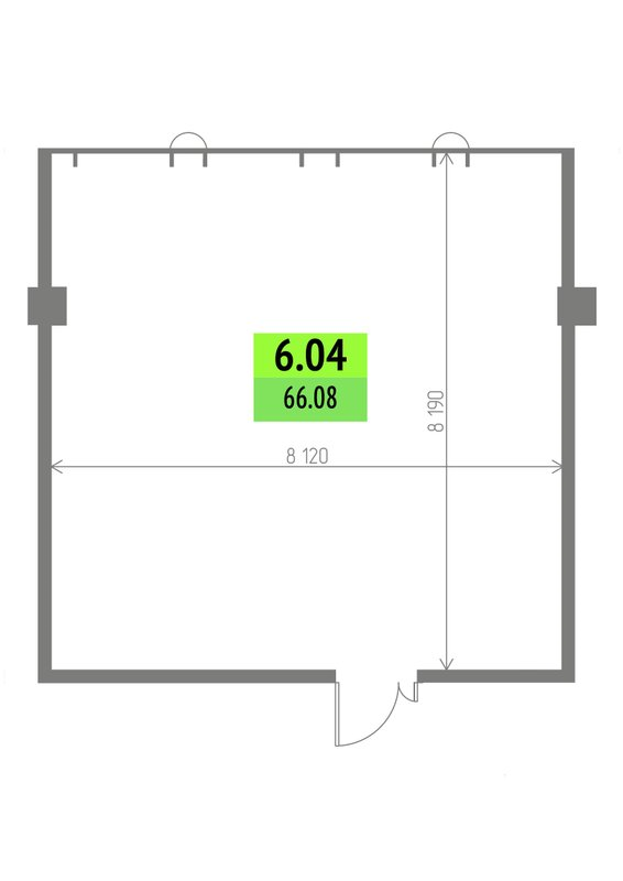 К. пом 66,1 м²