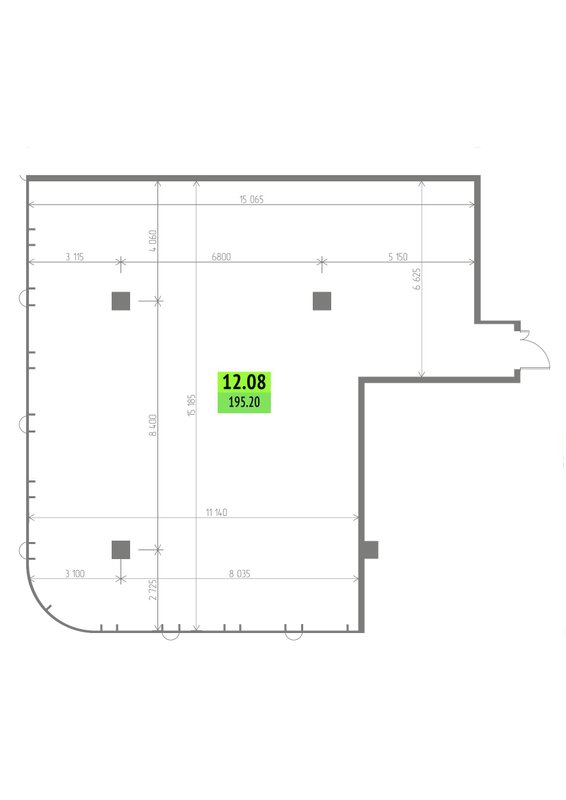 К. пом 195,2 м²