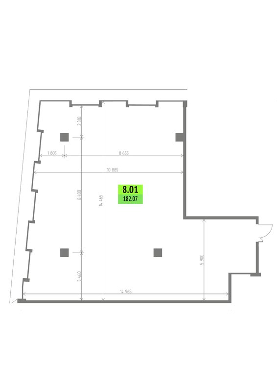 К. пом 182,1 м²